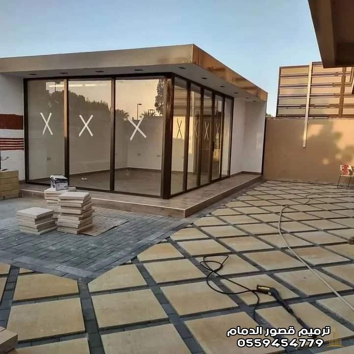 تصاميم ملاحق خارجية مودرن بالدمام:دليل شامل للتنفيذ، التكلفة، وأفكار استغلال المساحات 2026